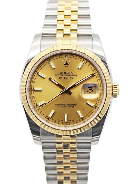 ' rolex stainless datejust|rolex datejust 36 all gold.